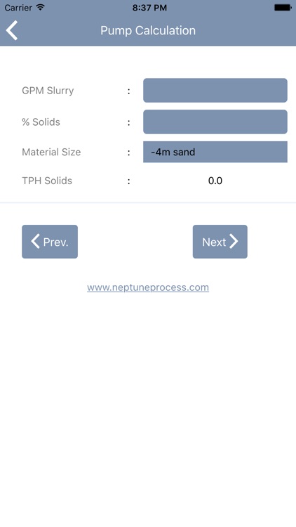 Neptune Slurry Calculator screenshot-3