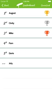 PuttMaster Scores screenshot #4 for iPhone