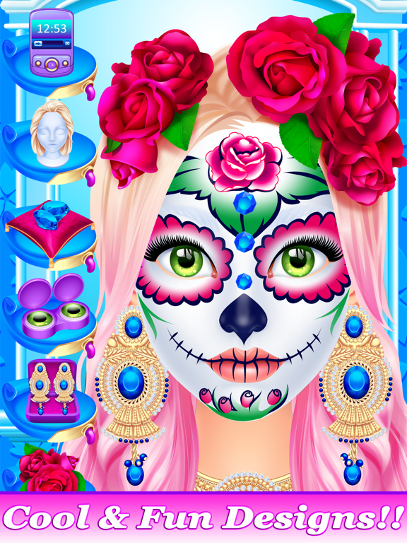 Screenshot #6 pour Crazy Face Paint Party Salon - Makeup & Kids Games