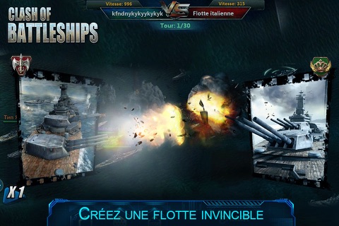 Clash of Battleships - Français screenshot 3