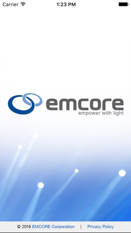 EMCORE Customer Portal App