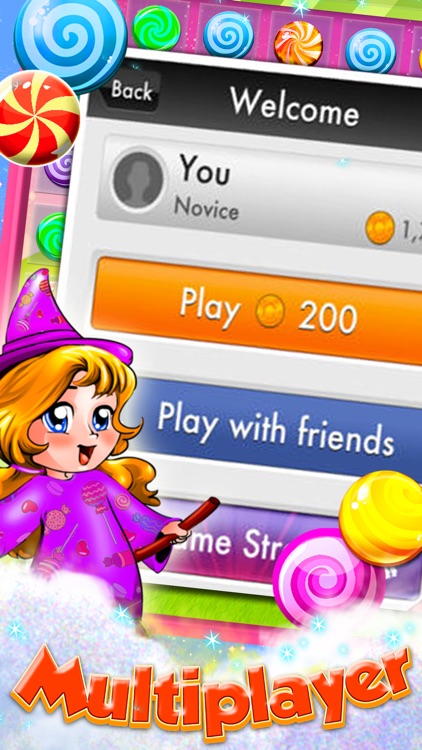 Candy Witch 2015 - sweetest star and match-3 angry juice heroes swap free screenshot-3