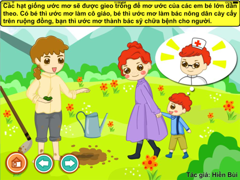 Screenshot #5 pour Khu vườn ước mơ (Truyện thiếu nhi từ tác giả Hiền Bùi)