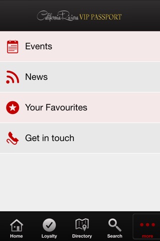 California Riviera VIP Passport screenshot 4
