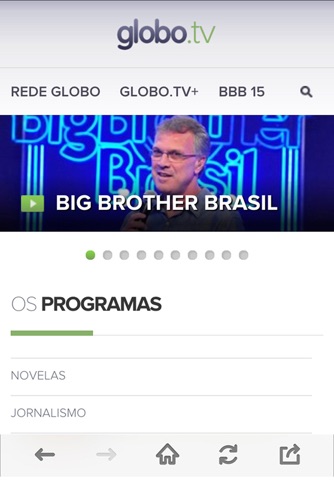 globo.com - Notícias, esportes e entretenimento screenshot 4