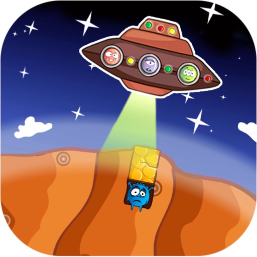 Adorable Little Blue Rescue - Space Monster Adventure, Escape Game Icon