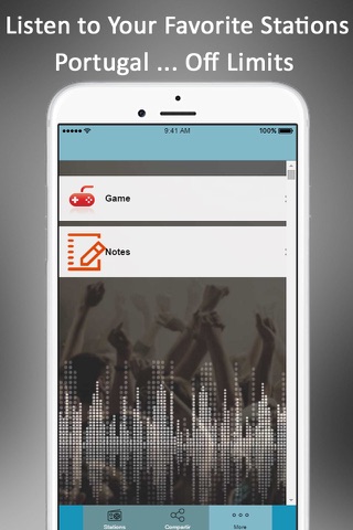 A Rádios de Portugal: Estações vivo, Música AM. screenshot 4