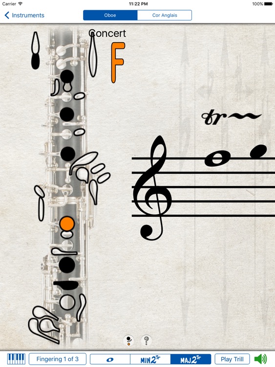 Fingering Woodwinds
