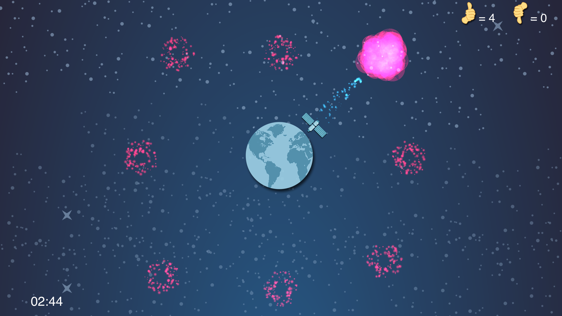 Multiplications Asteroids – Math in Space learning series screenshot 5