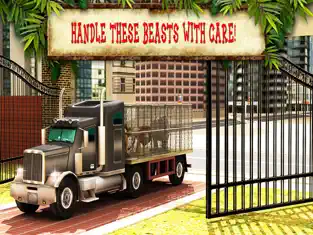 Imágen 3 zoológico de conducción de camiones de transporte de animales y aparcamiento manía iphone