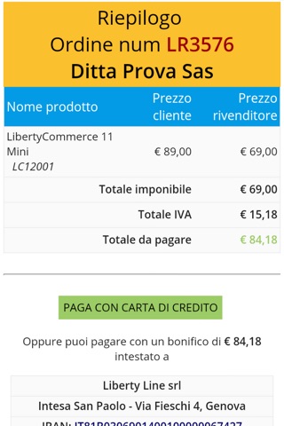 Rivenditori LibertyCommerce screenshot 4