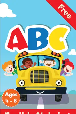 Game screenshot School Bus Alphabet abc tracing and coloring games for kids mod apk