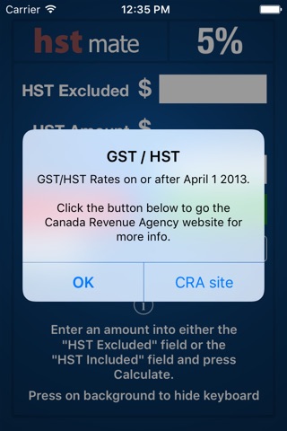 HST Mate - Canadian HST Calculator screenshot 4