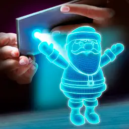Hologram New Year Simulator app icon