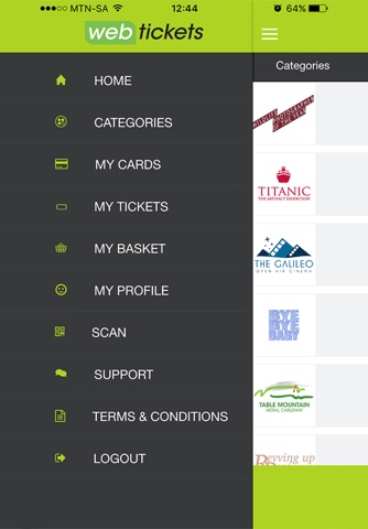 Webtickets App screenshot 2