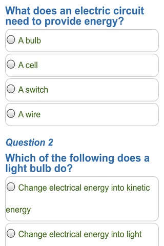 KS3 Science Revison Quiz From Education Quizzes screenshot 4