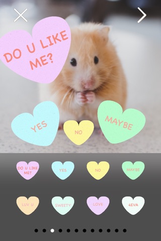 Be Mine: Heart Stickers for Valentine's Day screenshot 3