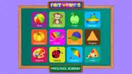 Game screenshot First Words 1 -  English : Preschool Academy educational matching game for Pre-k and kindergarten children apk
