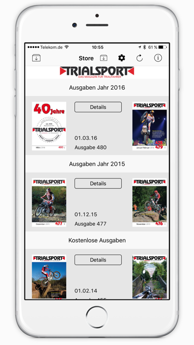 Screenshot #1 pour Trialsport - Das Magazin für Trialfahrer