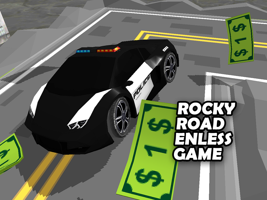 3D Zig-Zag  Car -  On The Run with Maze Road Racing Game screenshot 4
