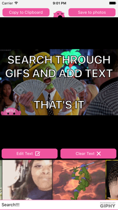 Giffle screenshot 1