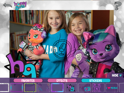 Honey Girls Karaoke Studio iPad screenshot 4 - Entertainment app