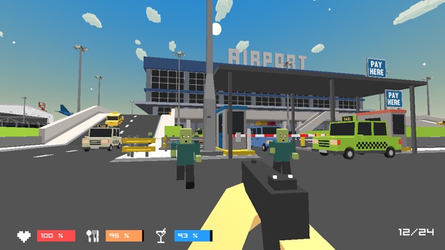 Airport City Zombies: Dead Walking Sniper Hunter(圖2)-速報App