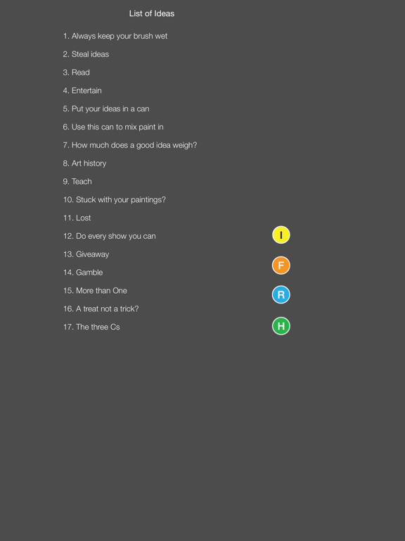 Screenshot #5 pour Artist Ideas