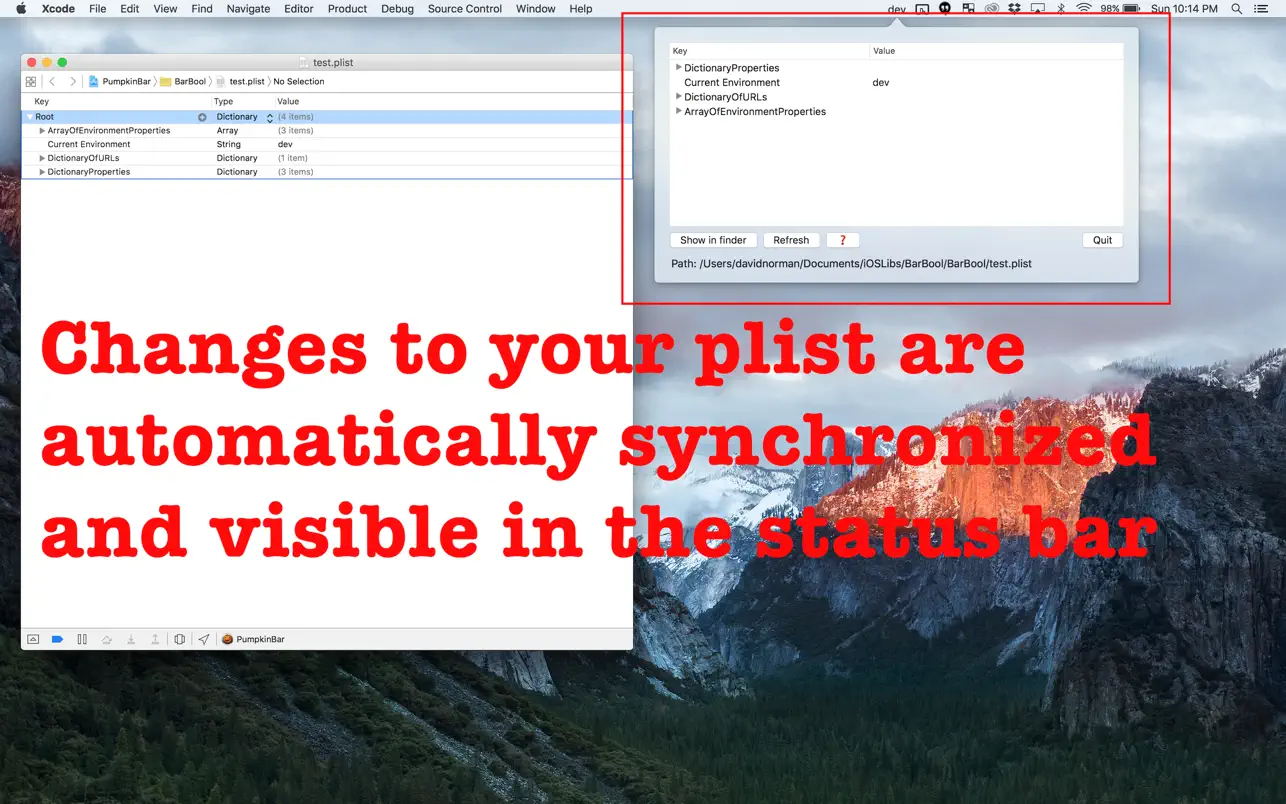 #2. Pumpkin Bar (macOS) Von: David Norman