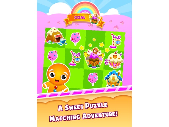 Screenshot #4 for Candy Town:  Tile Matching Solitaire Game (for iPhone & iPad)