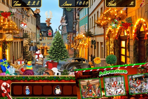 Christmas Holiday Magic - Hidden Object Spot and Find Objects Differences Santa Winter Game screenshot 2