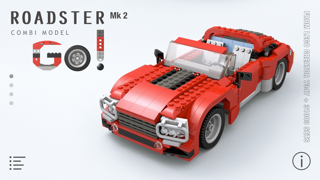Screenshot #1 pour Roadster Mk 2 for LEGO Creator 7347+31003 Sets - Building Instructions