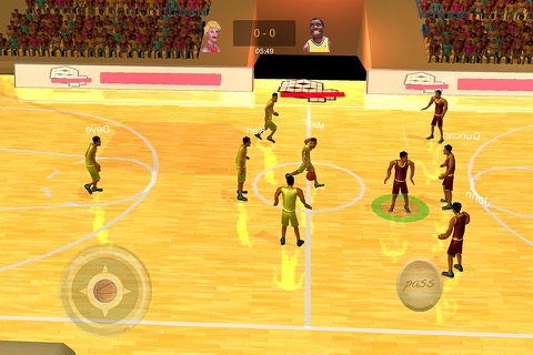 3D Basketball International Championship screenshot 2