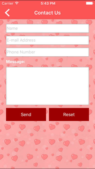 Short Love Stories iPhone screenshot 5 - Book app