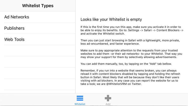 Whitelist Ad-Filter
