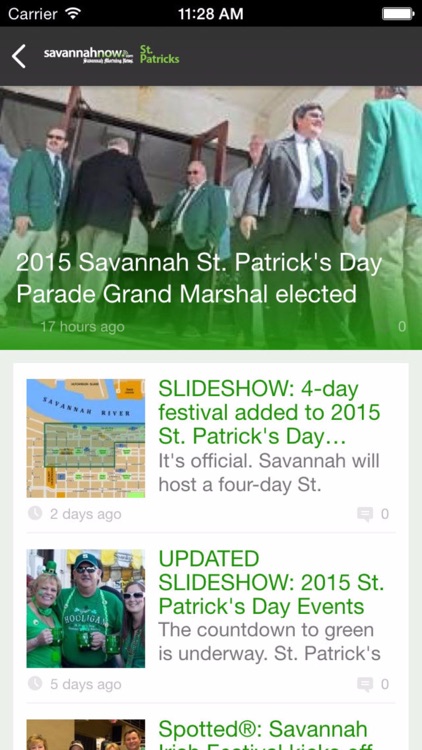 SavannahNow St. Patrick's App