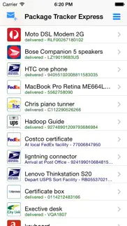 package tracker pro iphone screenshot 1