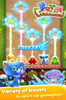 Game screenshot Farm Battle Mania - fun match-3 splash puzzle game hack