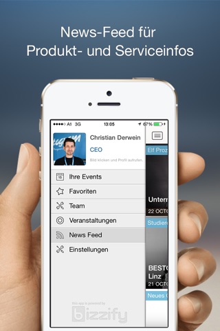 Bizzify connect - mobile communication solution for business screenshot 4