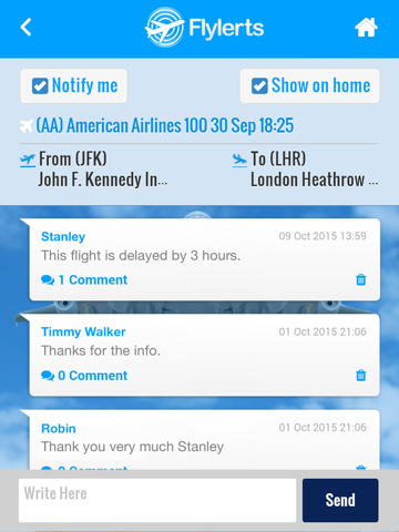 Screenshot #5 pour Flylerts