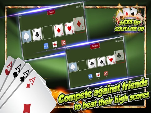 Screenshot #6 pour Aces Up Solitaire HD As - Play idiot's delight and firing squad free