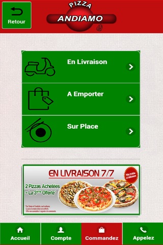 Pizza Andiamo L Aigle screenshot 2