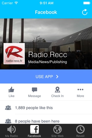 Radio RECC screenshot 2