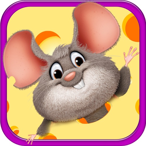 Hungry Mouse Maze - Swiping the blocks to Solve Tricky Puzzle PRO Icon
