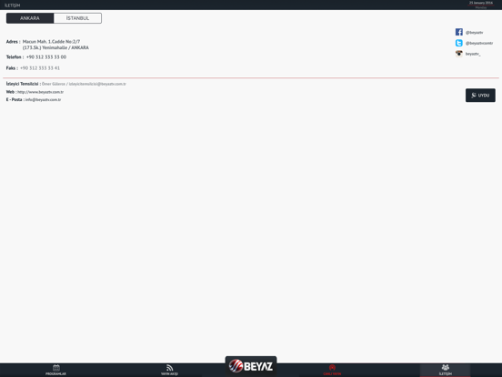 Beyaz TV iPad screenshot 5