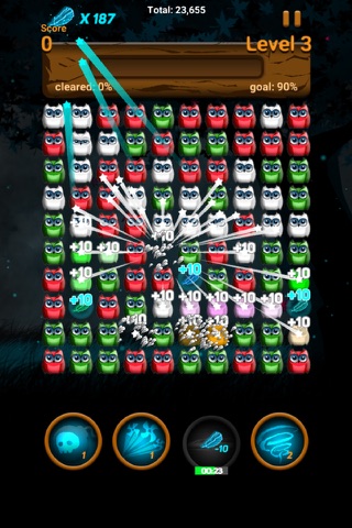 Owl night - Crush game screenshot 2