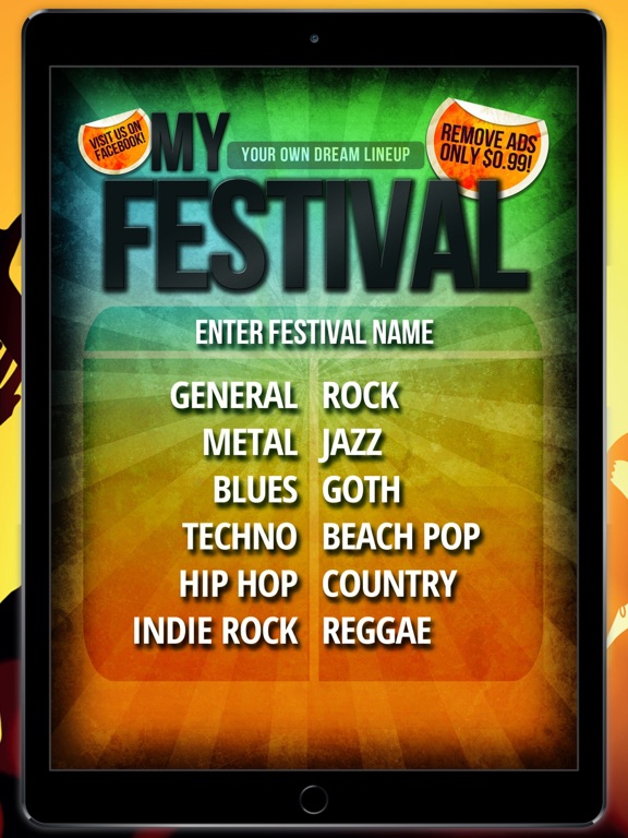 My Festival - Create Fake Music Festival Posters