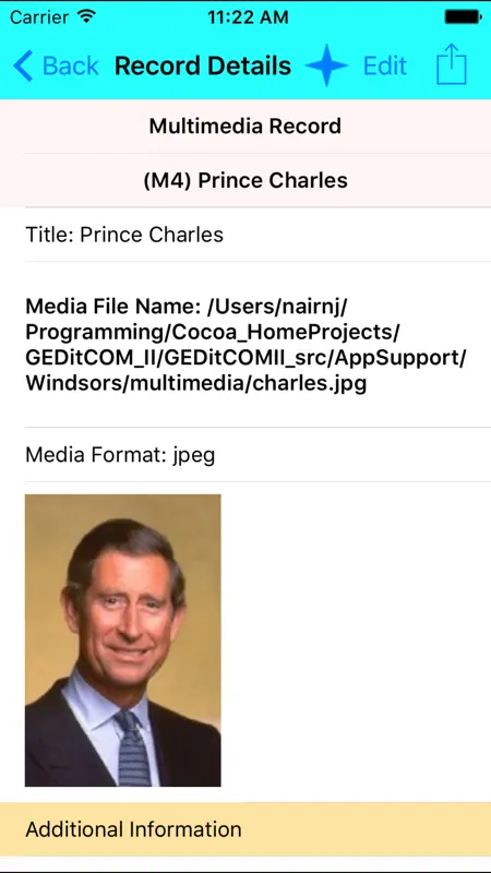GEDitMobile screenshot 4 of 5