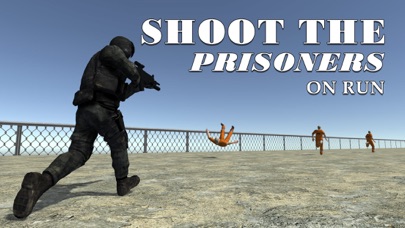 Screenshot #2 pour 3D cour de la prison de gangs sniper - Garde la prison et tirer sur les terroristes qui fuient