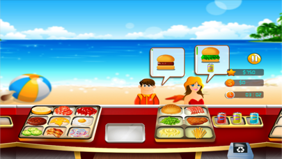 Burger Cooking Restaurant Maker Jam - Fast Food Match Game for Boys and Girls iPhone screenshot